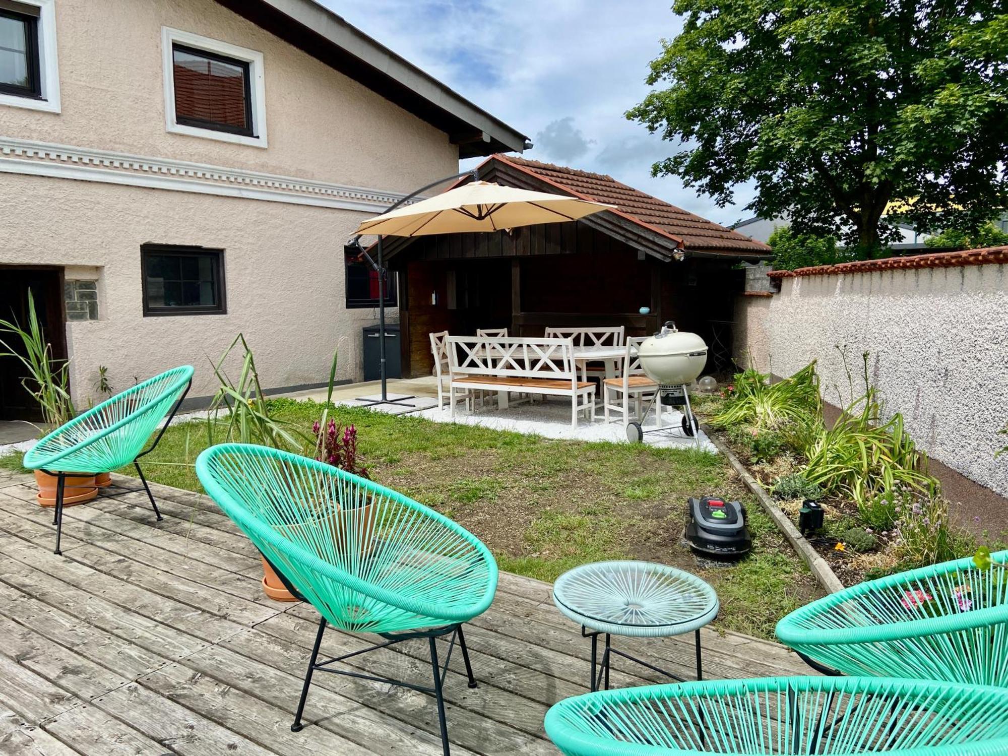 Baeckerhaus - Wohnung Mit Pool Und Garten Gmunden Exterior foto